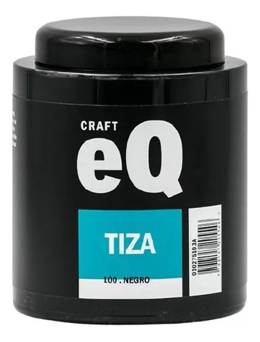 Pintura Eq Art Craft A La Tiza Chalk 900 Cc Color Negro