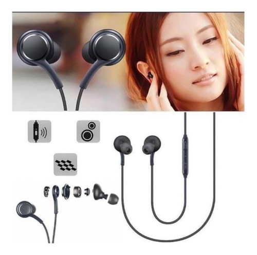 Fone Com Microfone S10 + Intra Auricular Earphones