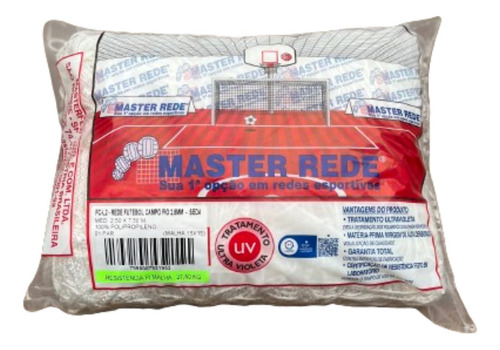 Rede Campo Tradicional Master Rede Fio 2,5mm Em Seda