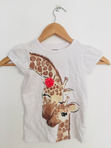 Camiseta Giraffes Graphic Gymboree Para Niña