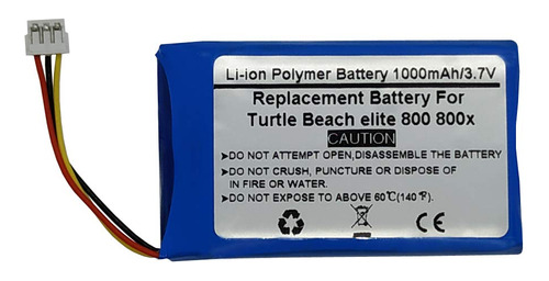 Starnovo Bateria De Repuesto De 3.7v 1000mah Para Auriculare