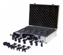 Comprar Set Microfonos Para Bateria Leem Dm7s Con Valija Y Clamps