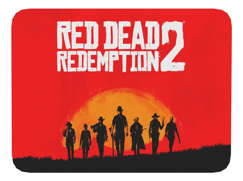 Mouse Pad Red Dead Redemption Gamer 17cm X 21cm D83