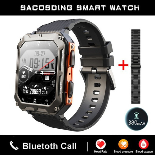 Reloj Inteligente Para Hombre, Natación Militar, Reloj Intel