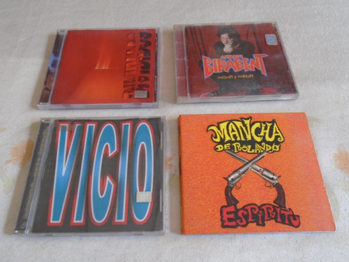 Lote De 4 Cds Originales De Rock Argentino . Oferta!!!