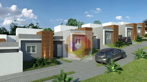 Casa Com 2 Dormitórios À Venda, 50 M² Por R$ 210.000,00 - Thomaz Coelho - Araucária/pr - Ca0168
