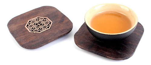 6 Unids Melamine Cup Coaster Vajilla Placemat Oficina De Té