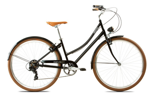 Imagem 1 de 5 de Bicicleta Urbana Groove Cosmopolitan Easy Step - Preta