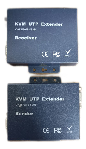 Extensor Vga 300m Kvm C/ Função Mouse E Teclado - Migtec