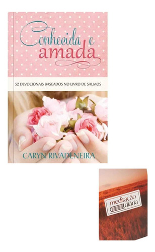 Livro Conhecida E Amada 52 Devocionais Baseados Em Salmos + Bloco De Notas Meditação Diária (Usado)