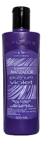 Shampoo O Crema Matizador Copacabana 500ml