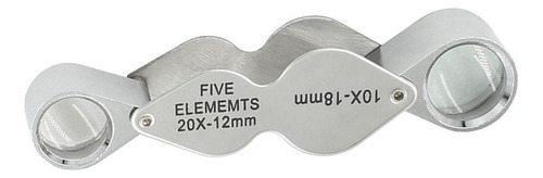 Lupa Para Joyeros Lupa 20x 10x Lente Triplete De Ojos