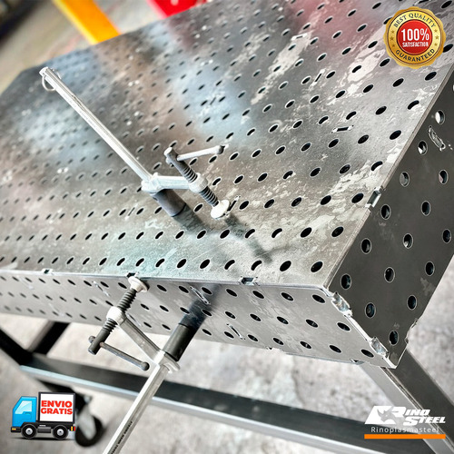 Mesa De Soldadura Metrica 1.7m X .76m Placa 1/4