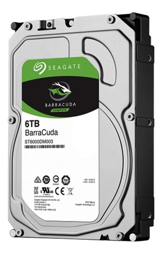 Disco Duro Interno Seagate Barracuda 6tb 3.5 256mb