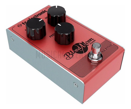 Pedal de guitarra Tc Electronic Blood Moon Phaser, color rojo