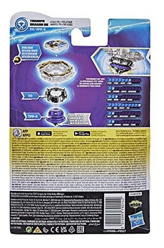 Beyblade Burst Surge Speedstorm Triumph Dragon D6 Spinning