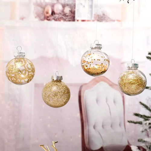 Ab Adornos De Bolas De Navidad Irrompibles De Plástico