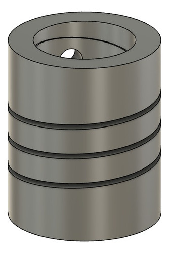 Acople Flexible Plástico Para Encoder De 6mm A 8mm