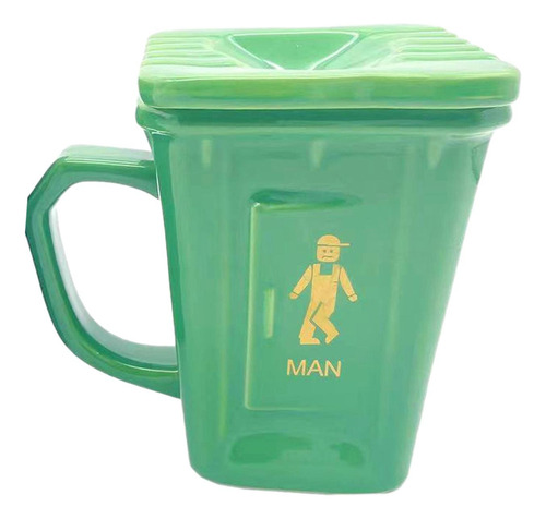 Taza De Café Novedosa Con Tapa, Botella De Agua Con