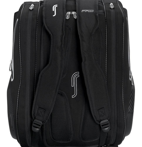 Raqueta Robin Soderling Padel And Beach Pro en blanco y negro