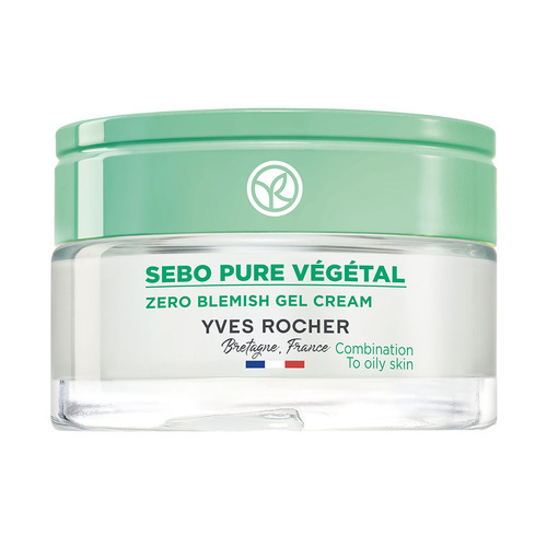 Crema en Gel Matificante Efecto Mate Absorbe Brillo, Grasa Yves Rocher