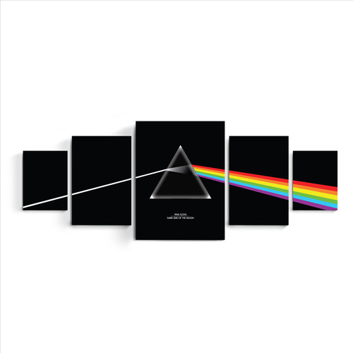 Cuadro Poliptico Pink Floyd The Dark Side Of The Moon Musica