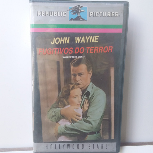 Vhs Fugitivos Do Terror ( John Wayne ) P/b 1940