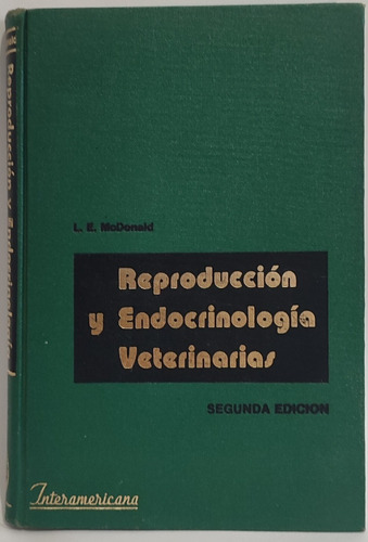 Reproducción Y Endocrinología Veterinarias Mcdonald