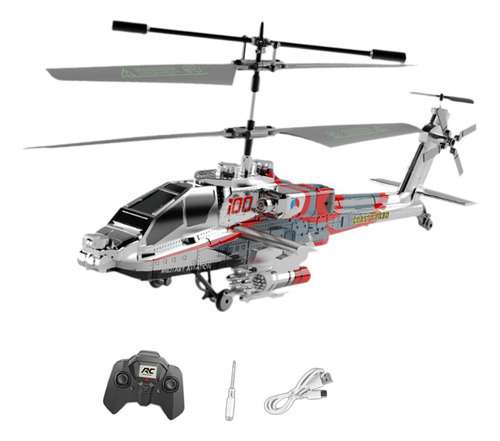 Helicóptero Teledirigido Rc Con Luces, Estabilizador