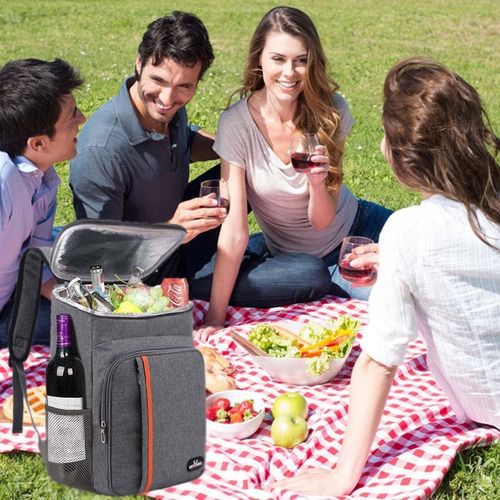 Hielera Portatil, Mochila Térmica Aislada,picnics,senderismo