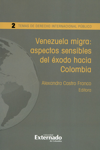 Libro Venezuela Migra: Aspectos Sensibles Del Éxodo Hacia Co