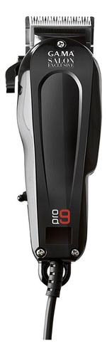 Cortador de cabelo GA.MA Italy Pro 9  preto 110V
