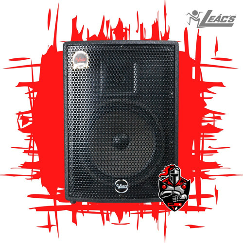 Caixa De Som Ativa 10  Leacs Brava 1000 150w Rms Preta