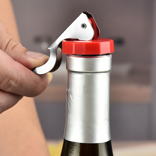 Tapón De Botella 4 Corchos De Vino De Acero Inoxidable Bomba