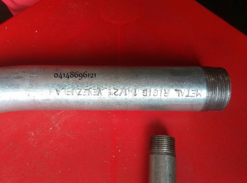 Curva Conduit 90º Electri Acero Rigido Galvanizado Ø4 Pesada