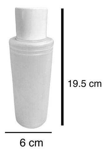 Imagen 2 de 10 de Envases Plasticos Para Shampoo 500 Cc X 100 Un