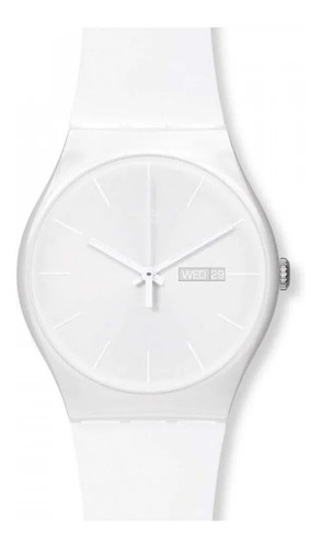 Reloj Swatch Todo Blanco White Rebel Suow701