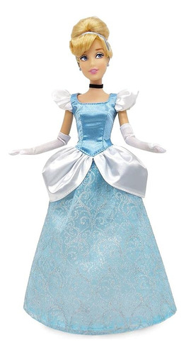 Muñeca Clásica De Disney Cinderella, 28 Cm, Incluye Cepillo
