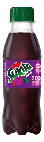 Refrigerante Sukita Uva 200ml Caçulinha - Kit C/ 12 Unidades