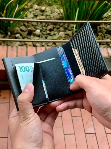 Billetera fibra de carbono hotsell