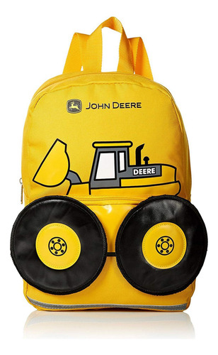 Mochila Tipo Tractor John Deere Para Niños Pequeños (13 Amor