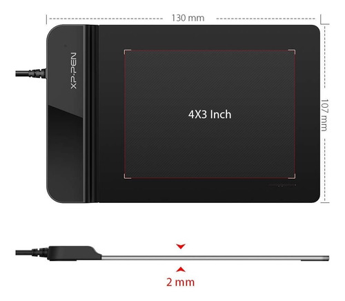 Tablet De Dibujo Xp-pen Star G430s Osu