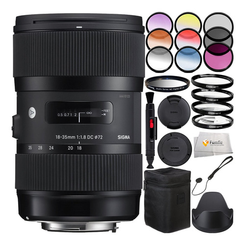 Sigma 18   35 mm 1.8 dc Hsm Art Lens Para Canon Incluye