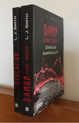 Crónicas Vampíricas Damon Invocación Libros Almas Oscuras