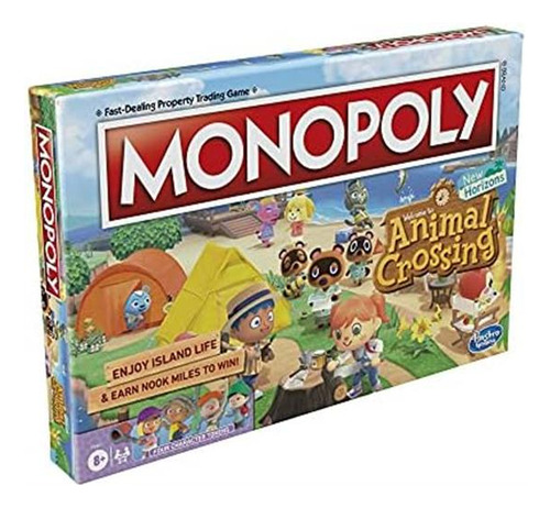 Jogo De Tabuleiro Monopoly Animal Crossing New Horizons Edi