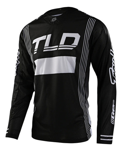 Polera De Moto Gp Air Rhythm Negro Troy Lee Designs