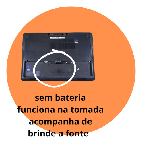 Notebook Latitude E7440 8gb Ssd240 I5 4300 C/ Nota Fiscal (Usado)