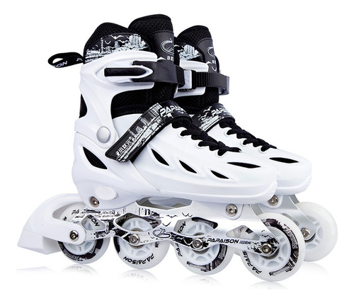 Patines Lineales Regulables Con Luces