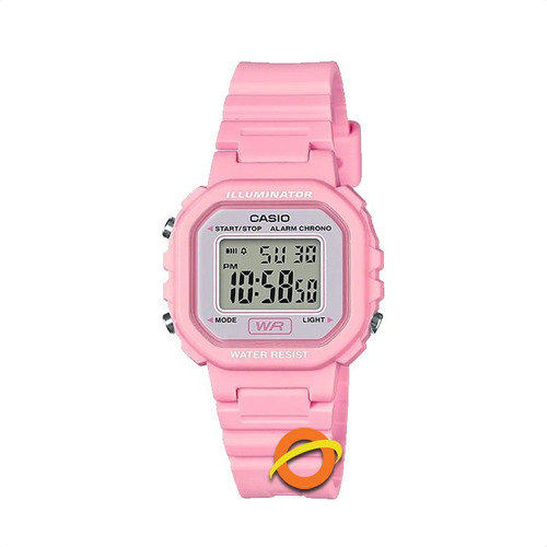 Reloj Casio Mujer La-20wh Alarma Cronometro Digital Luz Led 