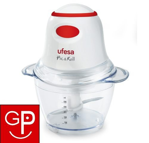 Imagen 2 de 5 de Picadora De Alimentos Ufesa 0.5lts Pd5325 400w G P